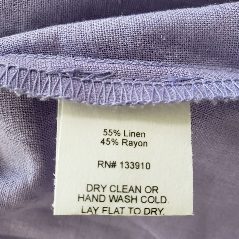 SMYM Moby Tie Maxi Midi Dress Lilac XL - Picture 8 of 9